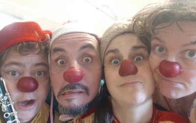 Trio de Janerio – Créer un spectacle clown en 3 jours